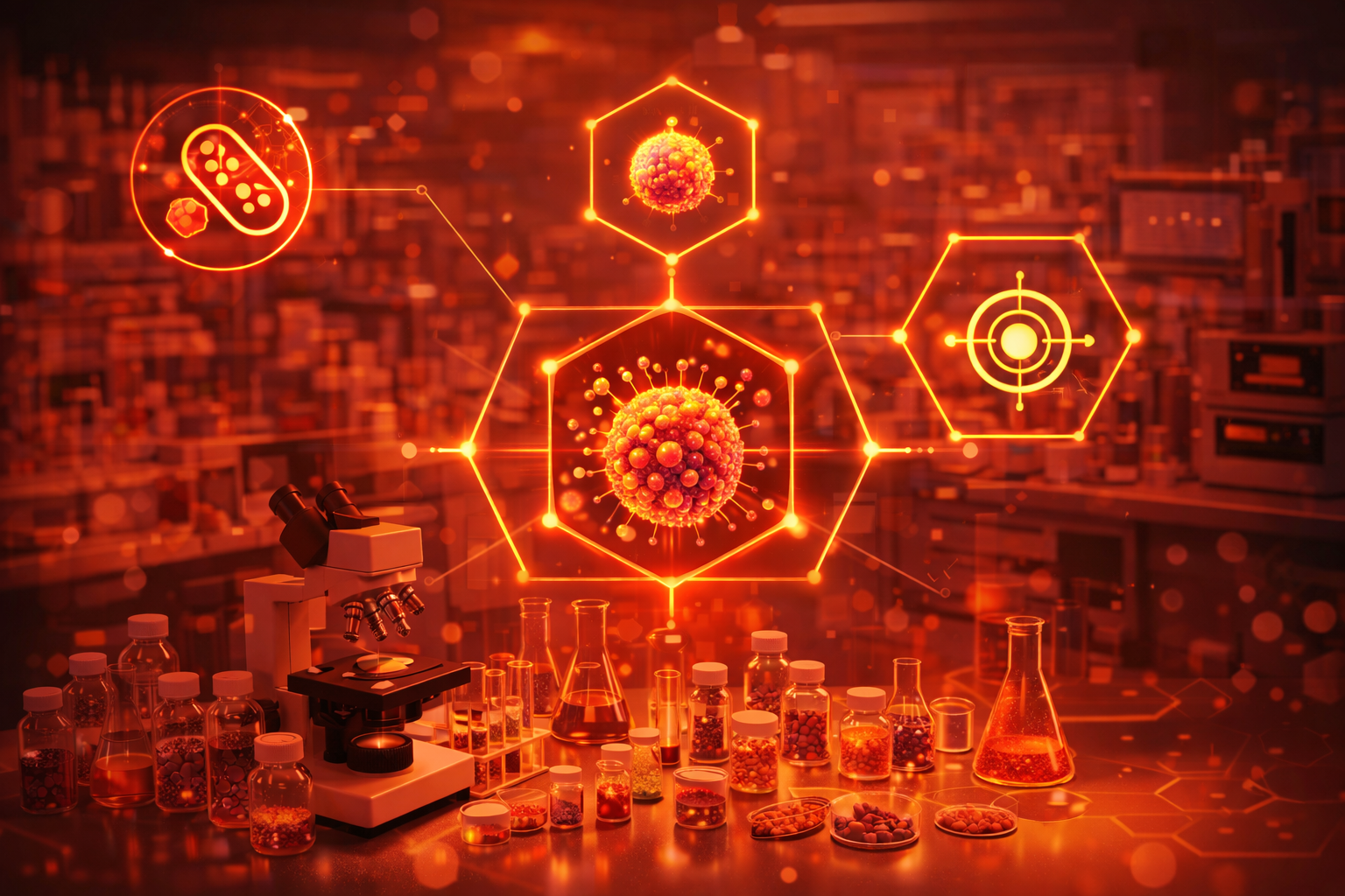 Pills in lab - Centrul de cercetare 5