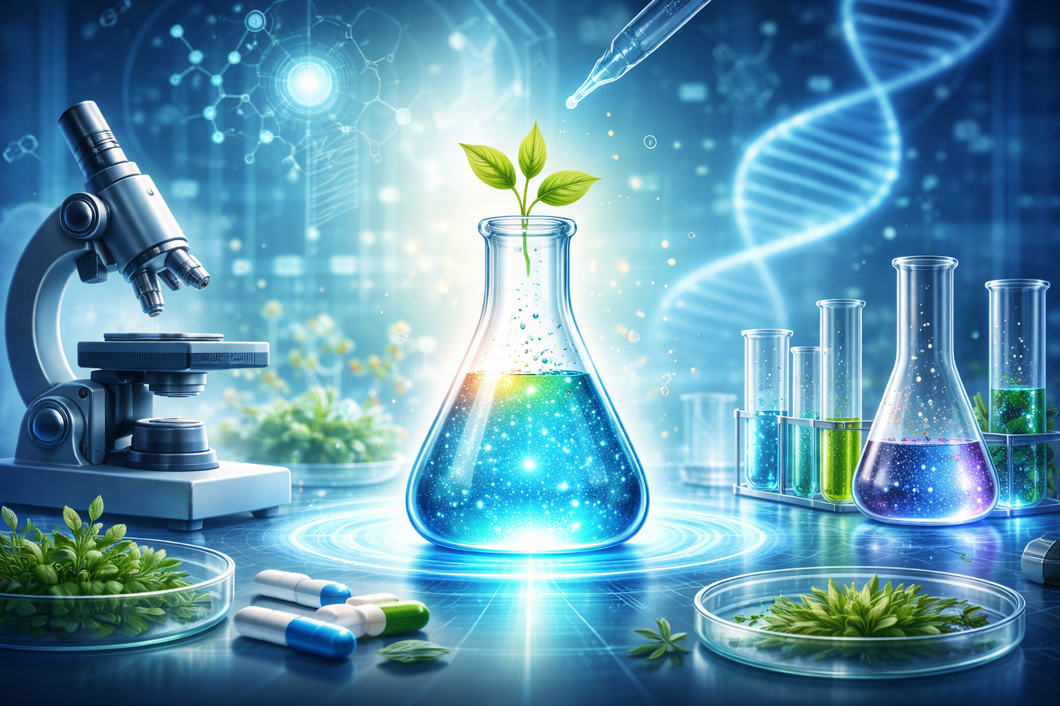 Pills in lab - Centrul de cercetare 1