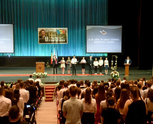 Ceremonia de bun venit a studenților în anul I de studii