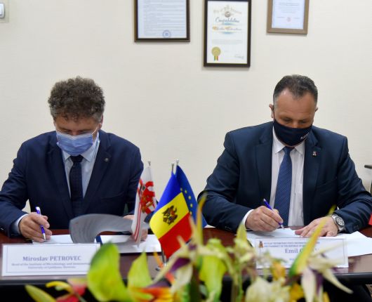 Acord de colaborare - USMF „Nicolae Testemiţanu”  - Universitatea din Ljubljana, Slovenia
